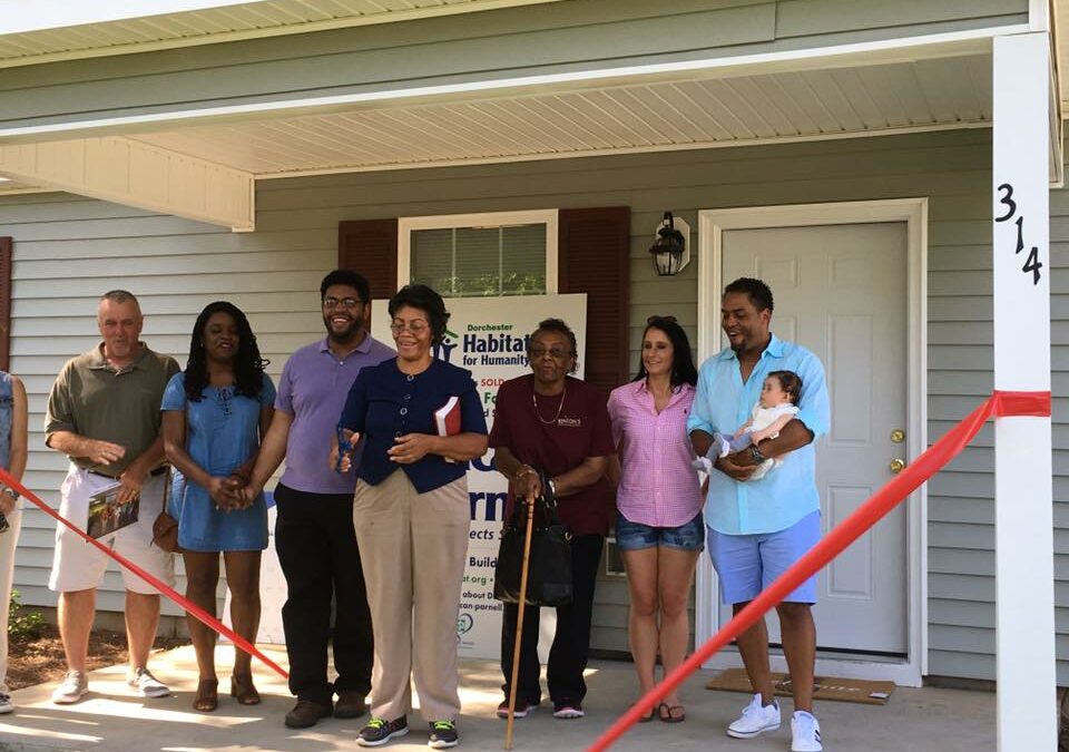 Dorchester Habitat Welcomes Newest Homeowner in SC!